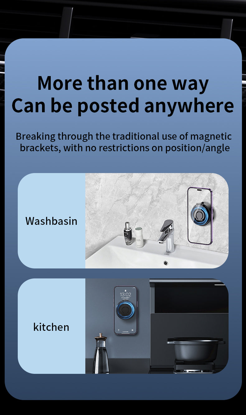 Electric Vacuum Magnetic Suction Phone Mount