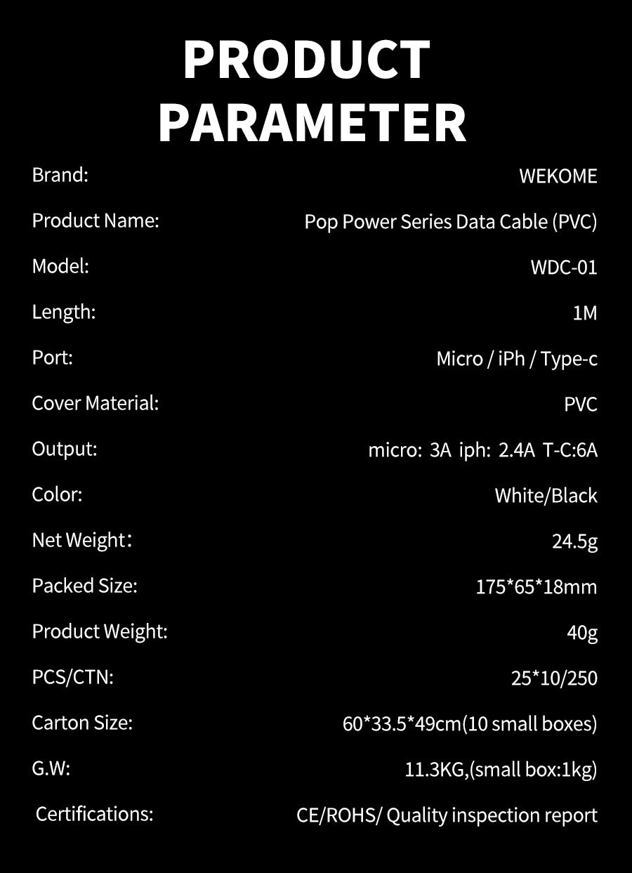 Wekome USB to Lightning