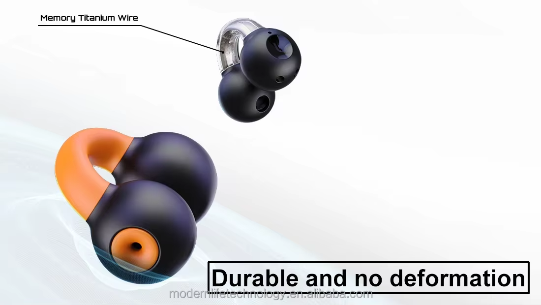 QD-6 TWS Wireless Earphones Airbag Silicone Design Fashion Trend Sports Earbuds With Ear Clamps For Outdoor Running & Fiess