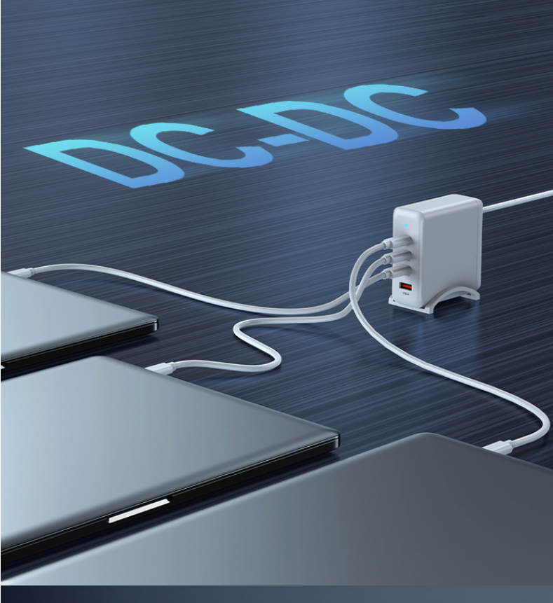 100W GaN USB C Charger, Nexode 4 Ports Charging Station