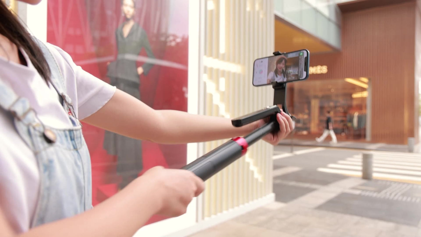 1.8 Meter Selfie Stick Anti- Shake Stabilizer Cloud Platform GOPRO Live Broadcast Floor Stand Four Legs Aluminum Alloy Mult