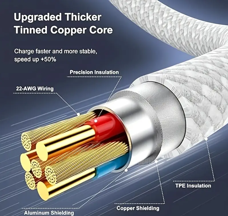 iPhone c-c charging cable