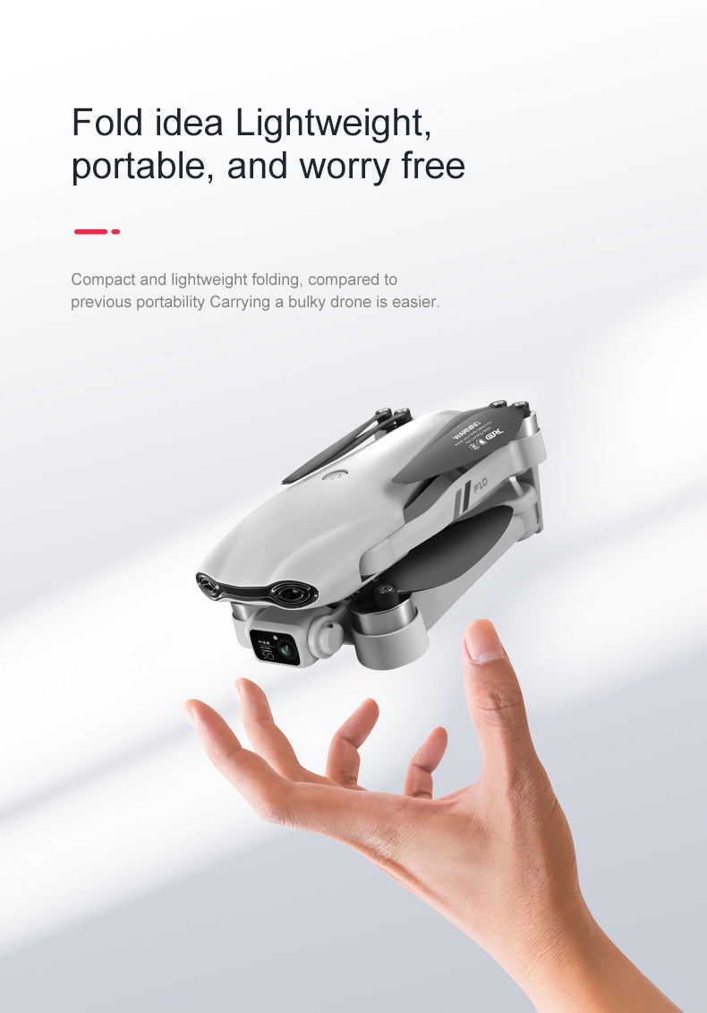 F10 Foldable GPS Drone Aerial Photography Dual Intelligent Positioning Return Home Quadcopter Professional Remote Control Aircraf