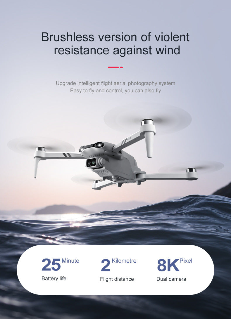 F10 Foldable GPS Drone Aerial Photography Dual Intelligent Positioning Return Home Quadcopter Professional Remote Control Aircraf