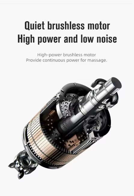 Deep Tissue Muscle Massage Gun 16.8V BRUSHLESS Body Shoulder Neck Massager Exercising Athletes Relaxation Slimming Pain Relief