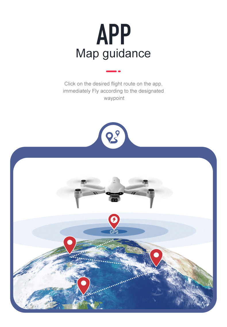 F10 Foldable GPS Drone Aerial Photography Dual Intelligent Positioning Return Home Quadcopter Professional Remote Control Aircraf