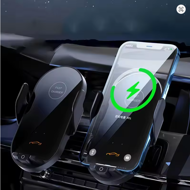 66w Super Fast Charging Car Wireless Charger Magnetic Automatic Car Phone Holder