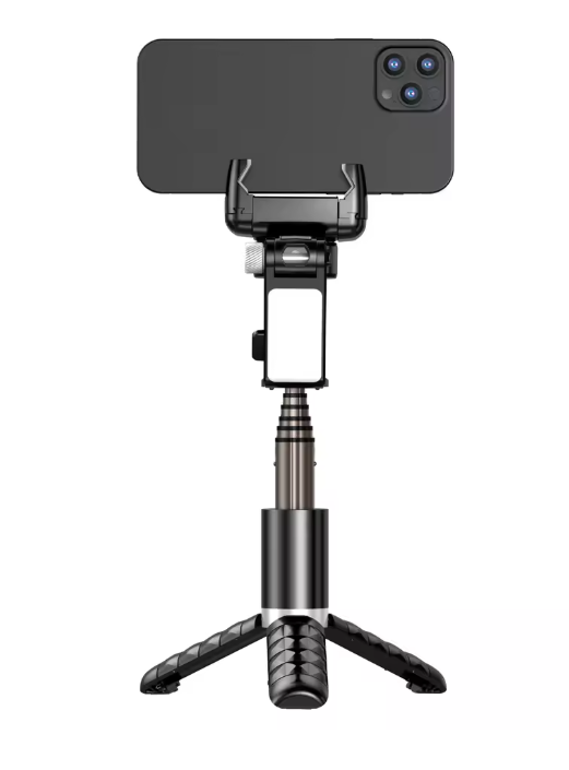 Q18 Desktop Following the shooting Mode Gimbal Stabilizer Selfie Stick Tripod with Fill Light for Smartphone