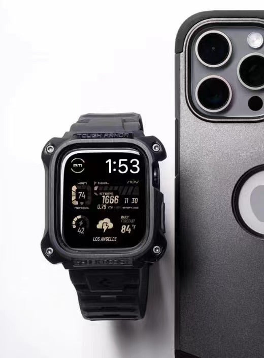 iWatch Installation Durable Protective Case & Band 45/49mm