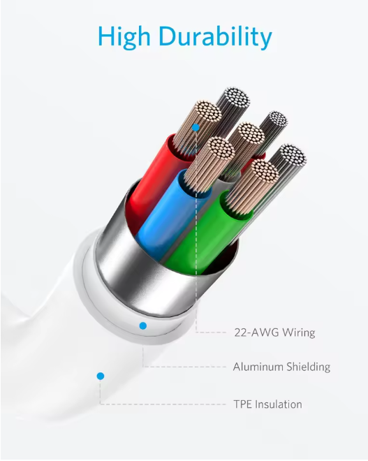 Anker Powerline III Flow Type-C to Lightning Cable certified for iPhone 14/14 Pro/14 Plus/14 Pro Max and More
