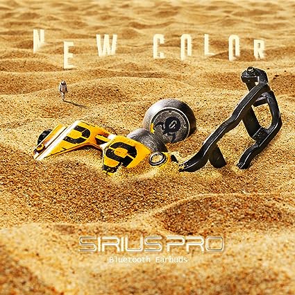 (Pre-order) Gravastar Sirius Pro Wireless Earbuds, Bluetooth TWS Earbuds with 16 Hours Playtime, Deep Bass 3D Stereo, Headphones for iPhone/Android