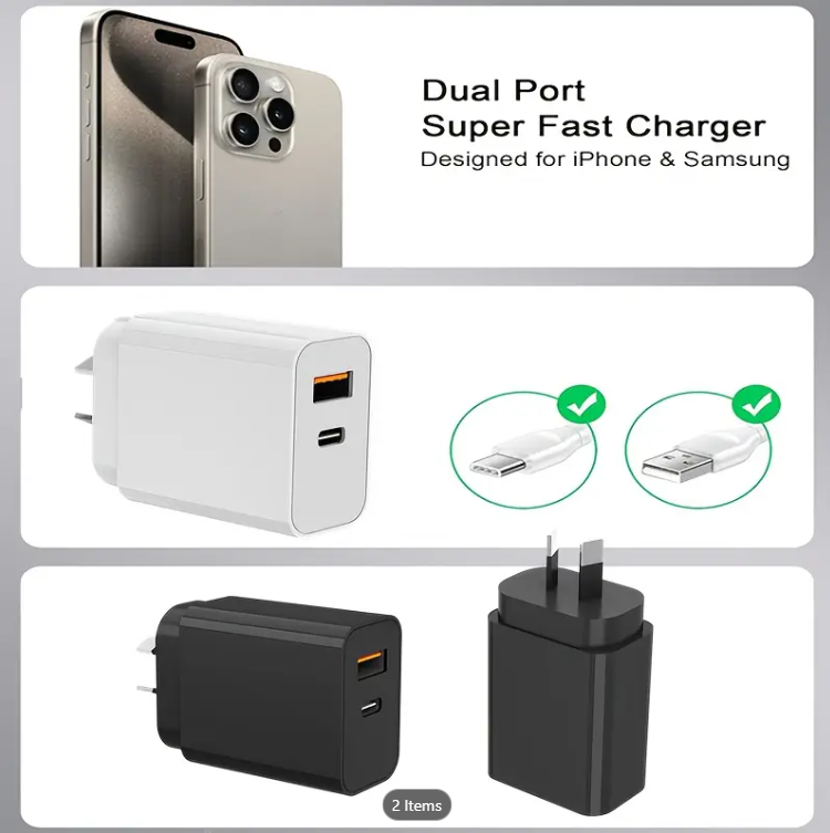 20W GaN Fast Charging Block