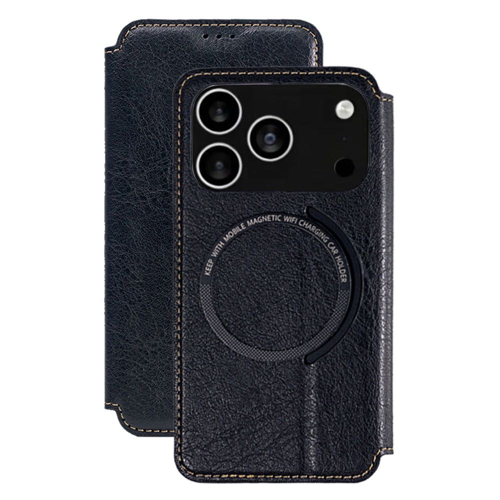 Magsafe Leather Case with card slot, Fully Protective And Shockproof Design