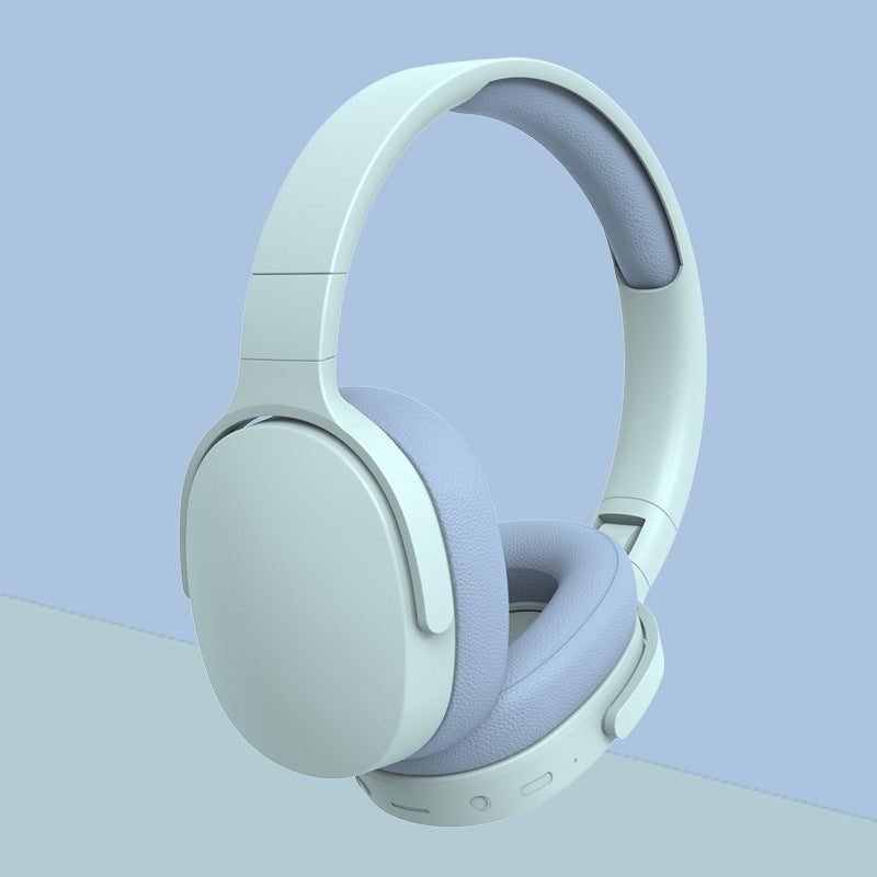 Headphones Bluetooth Over-Ear with Noise Cancelling, Low Latency, Foldable Design - 3D HiFi Stereo Headset for Travel, Home Office, Game Mode