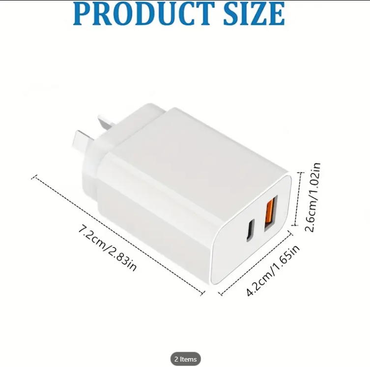 20W GaN Fast Charging Block