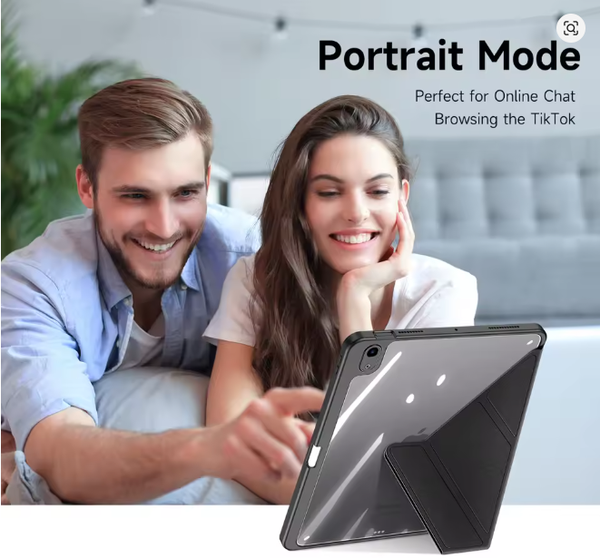 DUX DUCIS Magi Series for iPad Case Auto Wake / Sleep PU Leather+PC+TPU Tablet Cove