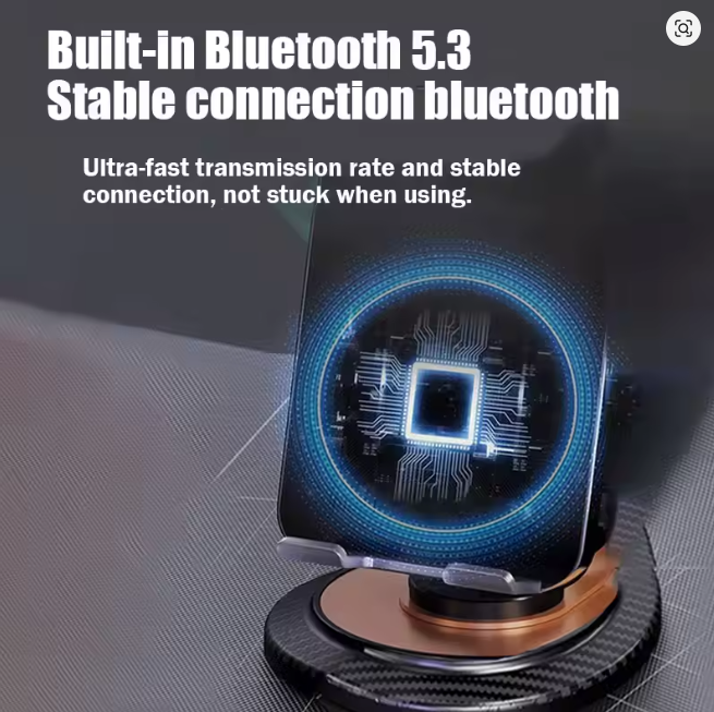 Induction Speaker Phone Holder Multi-functional Wireless Induction Audio Phone Holder