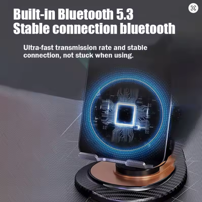 Induction Speaker Phone Holder Multi-functional Wireless Induction Audio Phone Holder