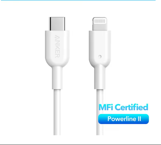 Anker Powerline III Flow Type-C to Lightning Cable certified for iPhone 14/14 Pro/14 Plus/14 Pro Max and More