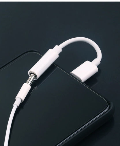 Type C 3.5 Jack Earphone Cable USB C to 3.5mm AUX Headphones Adapter