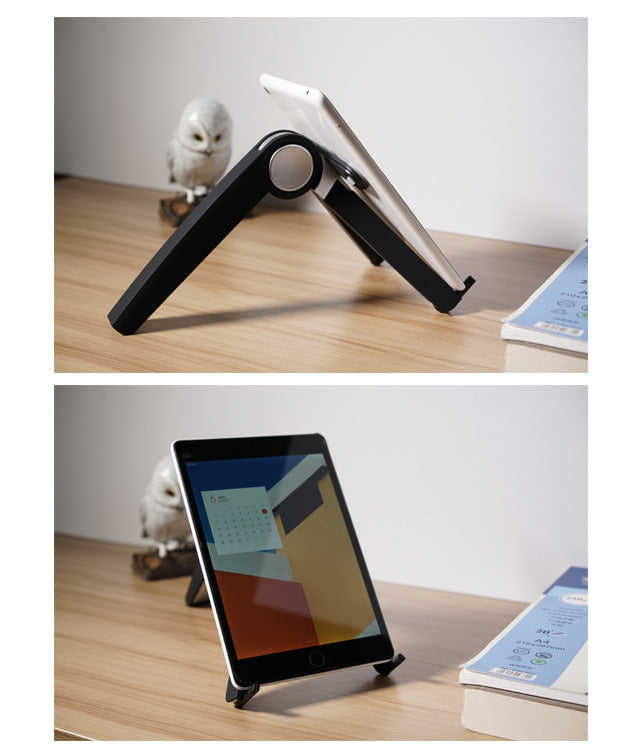 Aluminum Alloy Desktop Stand for iPad Tablet Computer Notebook Triangular Heat Dissipation Stand Office Equipment Supplies