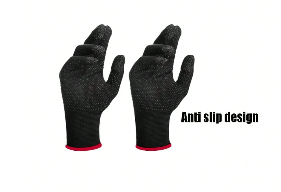 Gaming Touch Screen Gloves, Anti-Slip Sweat-Proof