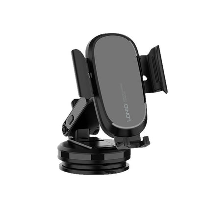 15W car phone holder wireless charging suction cup car holder phone holder automatic locking, firm and not shaking