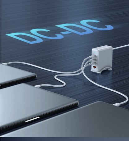 100W GaN USB C Charger, Nexode 4 Ports Charging Station