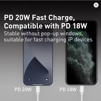 Baseus USB Type C PD 20W Cable for iPhone SE 11 12 13 14 Pro X XS 8 Fast USB C Cable for iPhone Type C Charging Wire