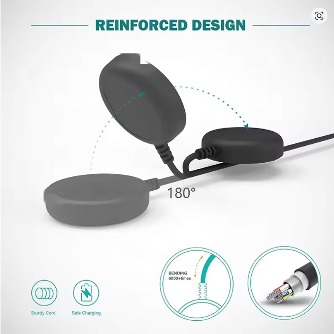 Type c Smart Watch Chargers Magnetic Cable Portable Wireless Charger for samsung galaxy Watch 3