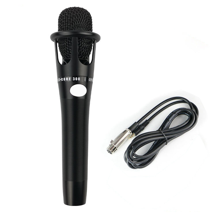 3.5mm Condenser Microphone,Wire Handheld Condenser Microphone For Sound Card, Live Streaming, Podcast,Recording