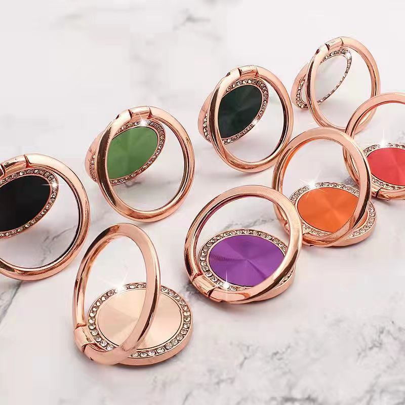 Finger Ring Mobile Phone Holder Stand 360 Degree Foldable