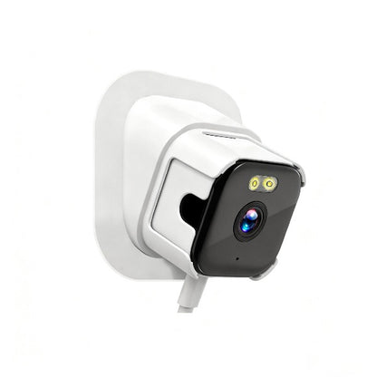 2K Window‑Mount Security Camera, WiFi Surveillance Cam, Night Vision Indoor Monitoring Camera
