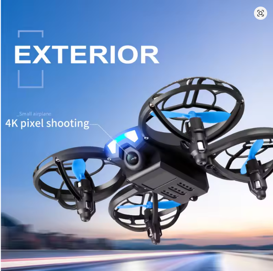 V8 New Mini Drone 4k profession HD 1080P Wide Angle Camera WiFi FPV RC Dron Height Keep Drones Helicopter Kids Toys 4DRC