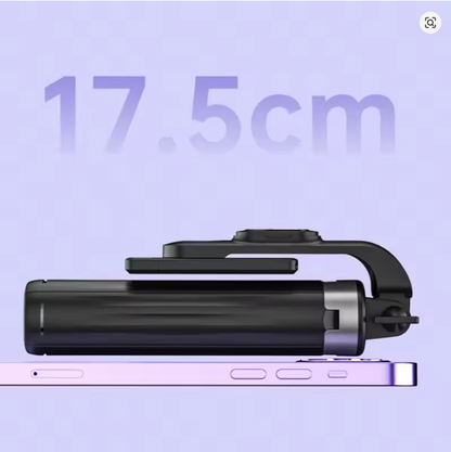 Extendable Selfie Stick with Wireless Remote and Tripod Stand Detachable Remote for Video Recording, Live Stream