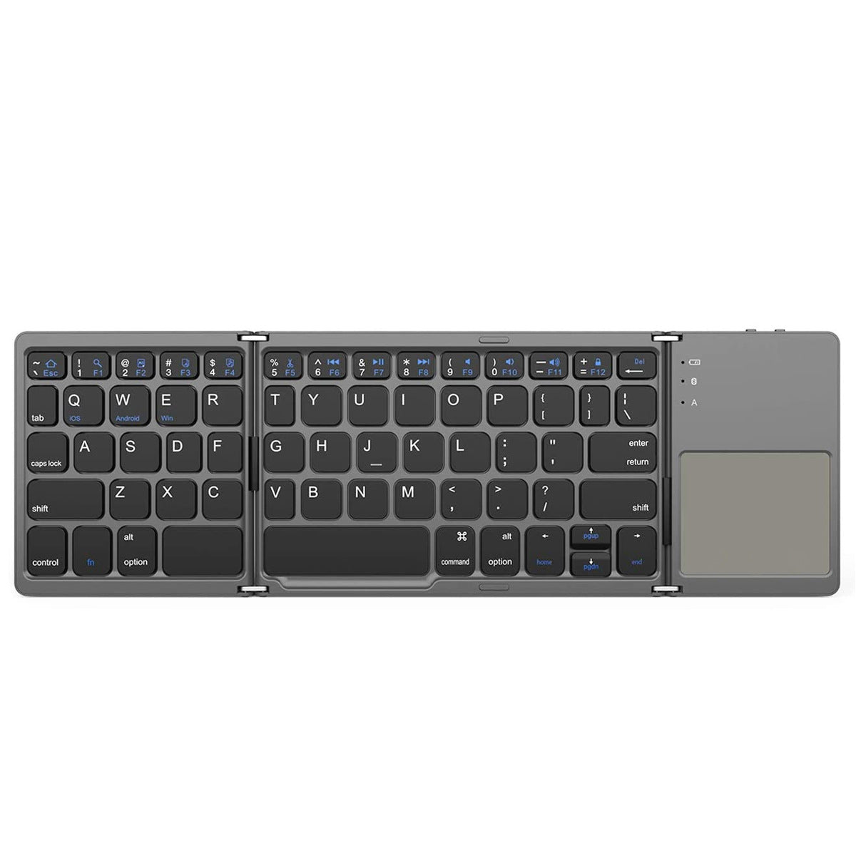 Foldable Bluetooth Keyboard with Touchpad