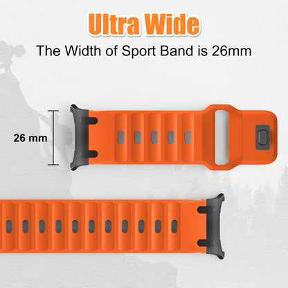 Samsung ultra 47mm Silicone Watch Strap