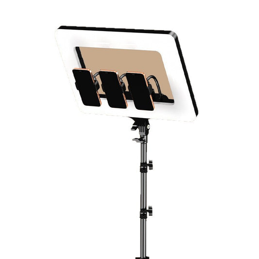 18 inch Ring Light with Tripod Stand Dimmable 64W 2000-7500K Photo Studio Light for Vlog Video Shooting Makeup Selfie Ring Light