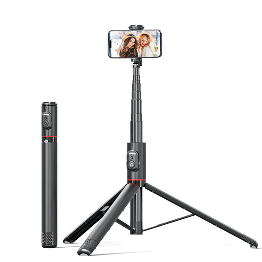 C10 1830mm Wireless Selfie Stick Tripod with Remote Portable Aluminum Alloy Tripod Phone Holder for Phone Smartphone