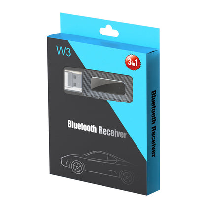 Car Bluetooth 5.3 FM Transmitter Receiver Handsfree Call Mini USB Wireless Adapter Auto Audio with LED Display For Car FM Radio