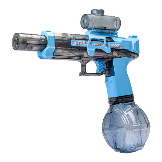 Electric Water Gun Self-Charging Flashlight High Pressure Long Range Toy Bath Toy from Mainland China Continuous Firing Feature