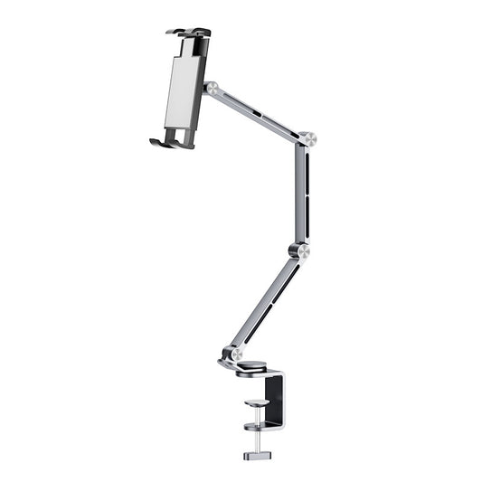 Long Arm Tablet Phone Holder Stand Aluminium Alloy 360 Rotation Folding Desktop Phone Holder Shooting Elongated Bed Holder