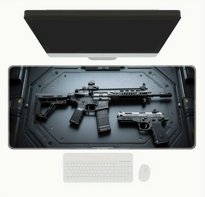 Large Mouse Pad Desk Mat Non Slip Rubber Base Gaming Keyboard And Mouse Stitched Edges For Home And Game