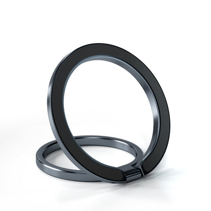 Magnetic Metal Ring Holder For iPhone 360° Rotatable Phone Stand Aluminum Magnet Kickstand Foldable Support Phone Accessories