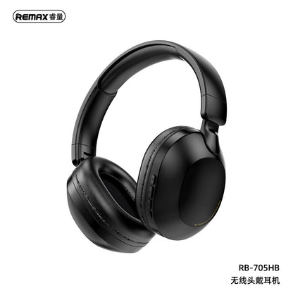 REMAX RB-705HB Wireless Bluetooth Earphones Foldable Support TF Card Music Texture Comfortable Fit Supports Call and Music
