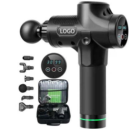 Deep Tissue Muscle Massage Gun 16.8V BRUSHLESS Body Shoulder Neck Massager Exercising Athletes Relaxation Slimming Pain Relief