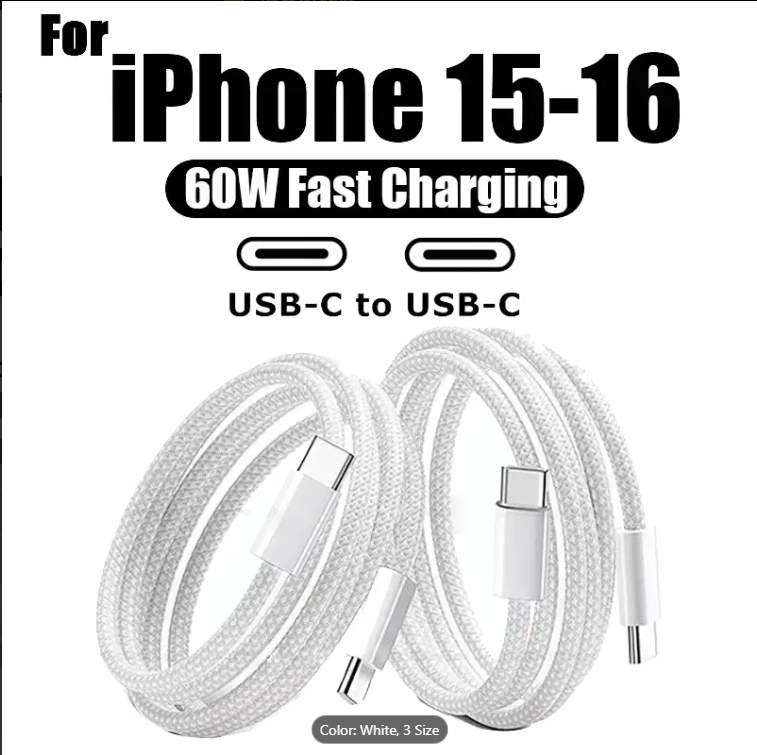 iPhone c-c charging cable 1M/2M