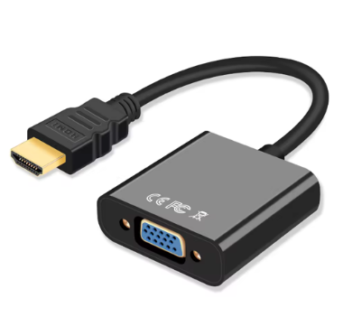 HDMI-compatible to VGA Adapter Digital Analog HDMI-compatible Male To Famale VGA Cable Converter For PC Laptop Tablet HDTV