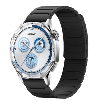 Minimalist Silicone Double Magnetic Watch Band 20/22mm