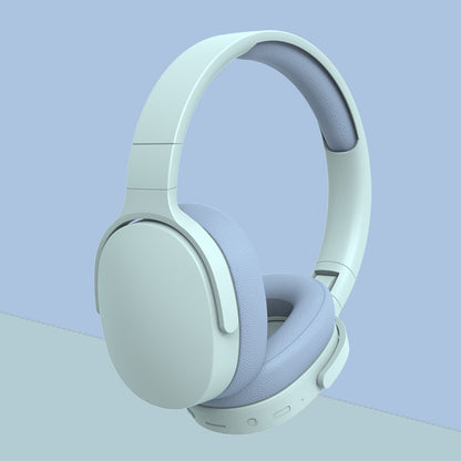 Headphones Bluetooth Over-Ear with Noise Cancelling, Low Latency, Foldable Design - 3D HiFi Stereo Headset for Travel, Home Office, Game Mode